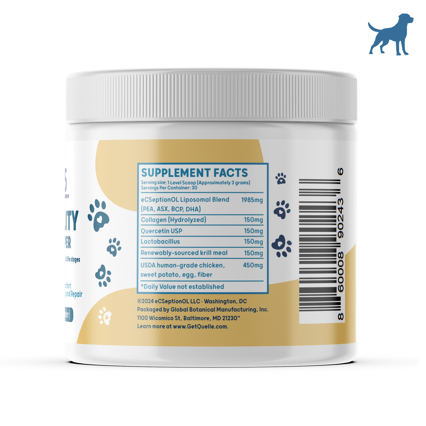 Quelle365 Daily Vitality Dog Food Topper